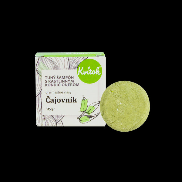 Kvitok Tuhý šampón s kondicionérom na mastné vlasy Tea tree