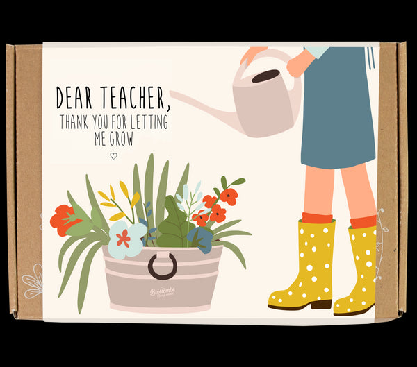 Kvetinové bomby - menšia darčeková sada pre učiteľa - kvety (7 ks)
