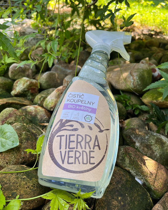 Tierra Verde Čistič koupelny s BIO květinovou vůní (750 ml)