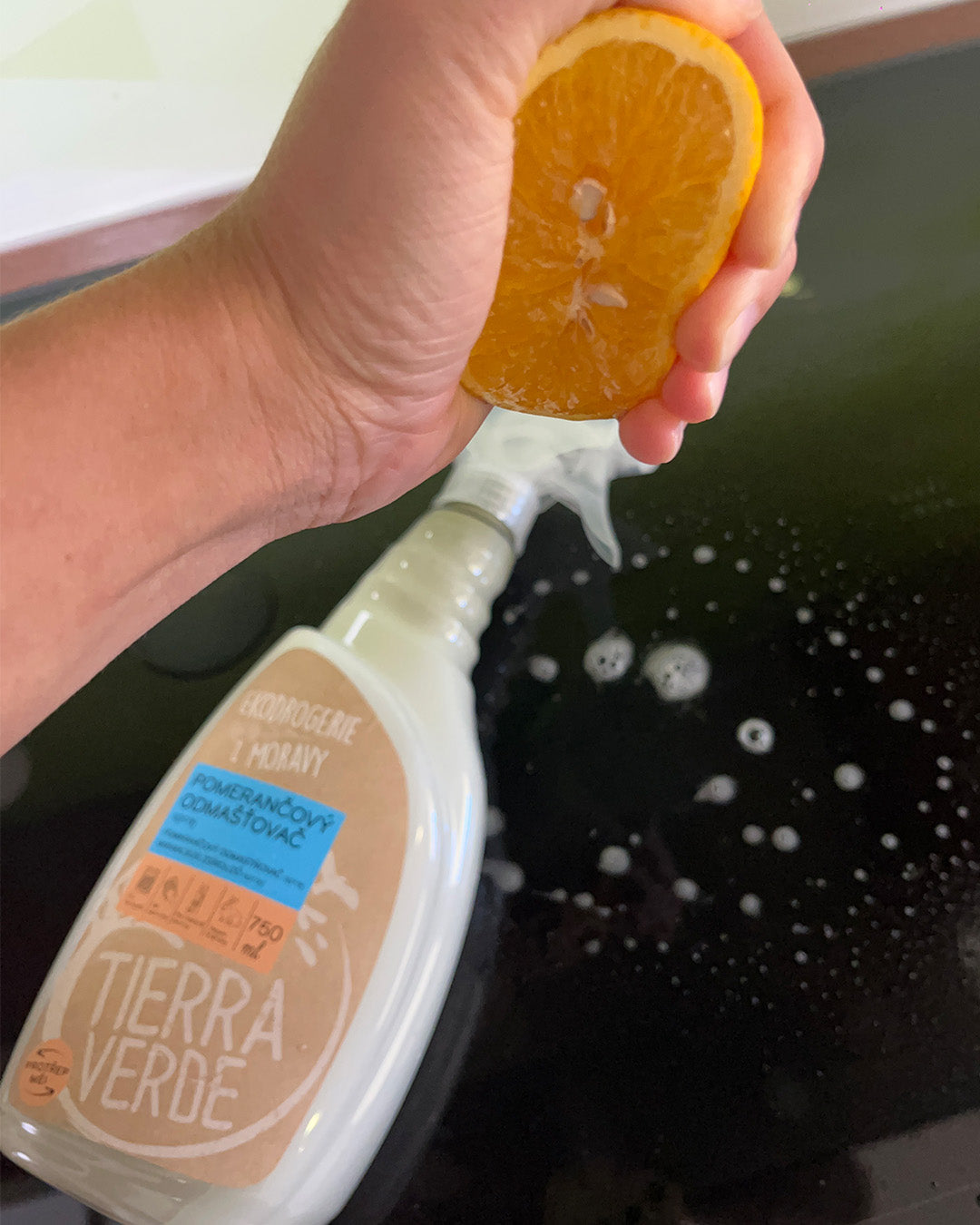 Tierra Verde Pomarančový odmasťovač (sprej 750 ml)