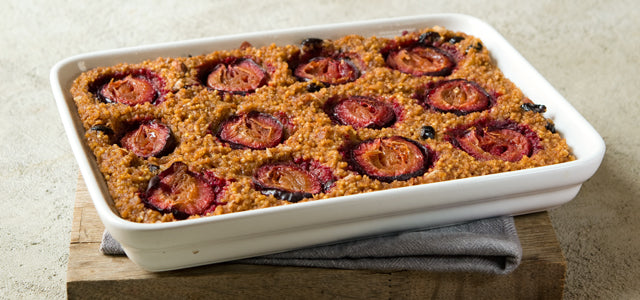 Švestkový jáhelník