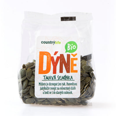 Country Life Dýňová semínka tmavá BIO (100 g)