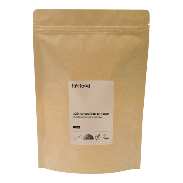 130121 Semínka dýňová RAW 500 g BIO LIFEFOOD-1