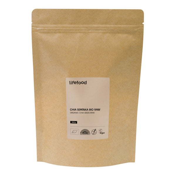 130123 Semínka chia RAW 500 g BIO LIFEFOOD-1