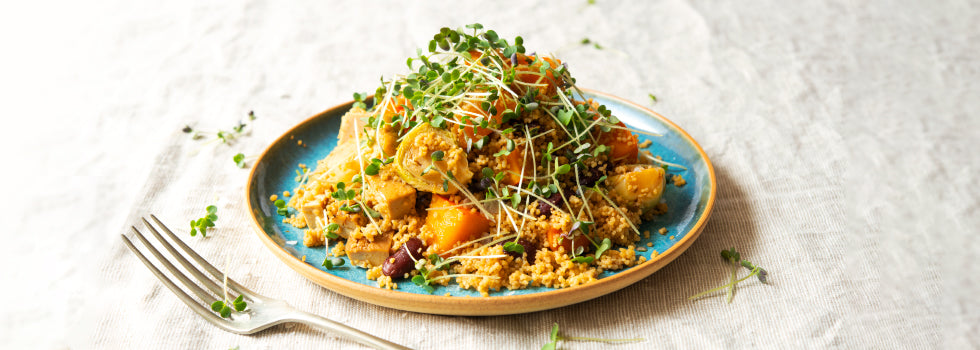 Zeleninové stir-fry s kuskusem