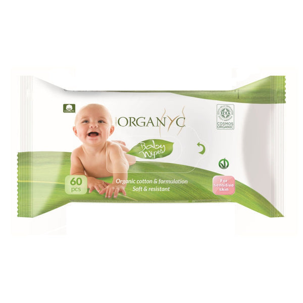 Organyc Detské vlhčené hygienické vložky <tc>BIO</tc> (60 ks)
