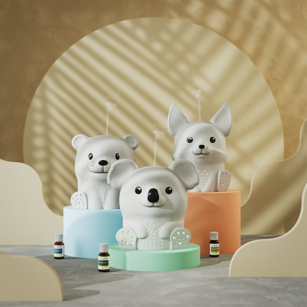 Innobiz Detský ultrazvukový difuzér Animalia - Fox - II. kvalita