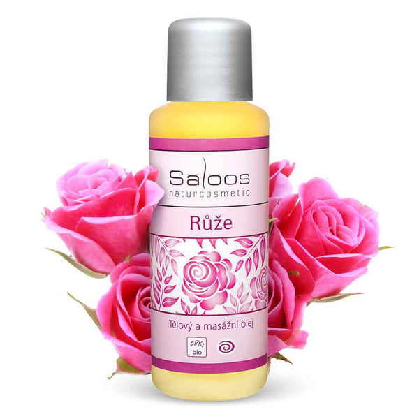 Saloos telový a masážny olej Rose <tc>BIO</tc> (50 ml)