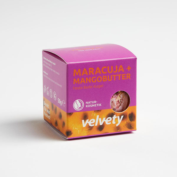 Zamatová bomba do kúpeľa s mangovým maslom - Maracuja (50 g)