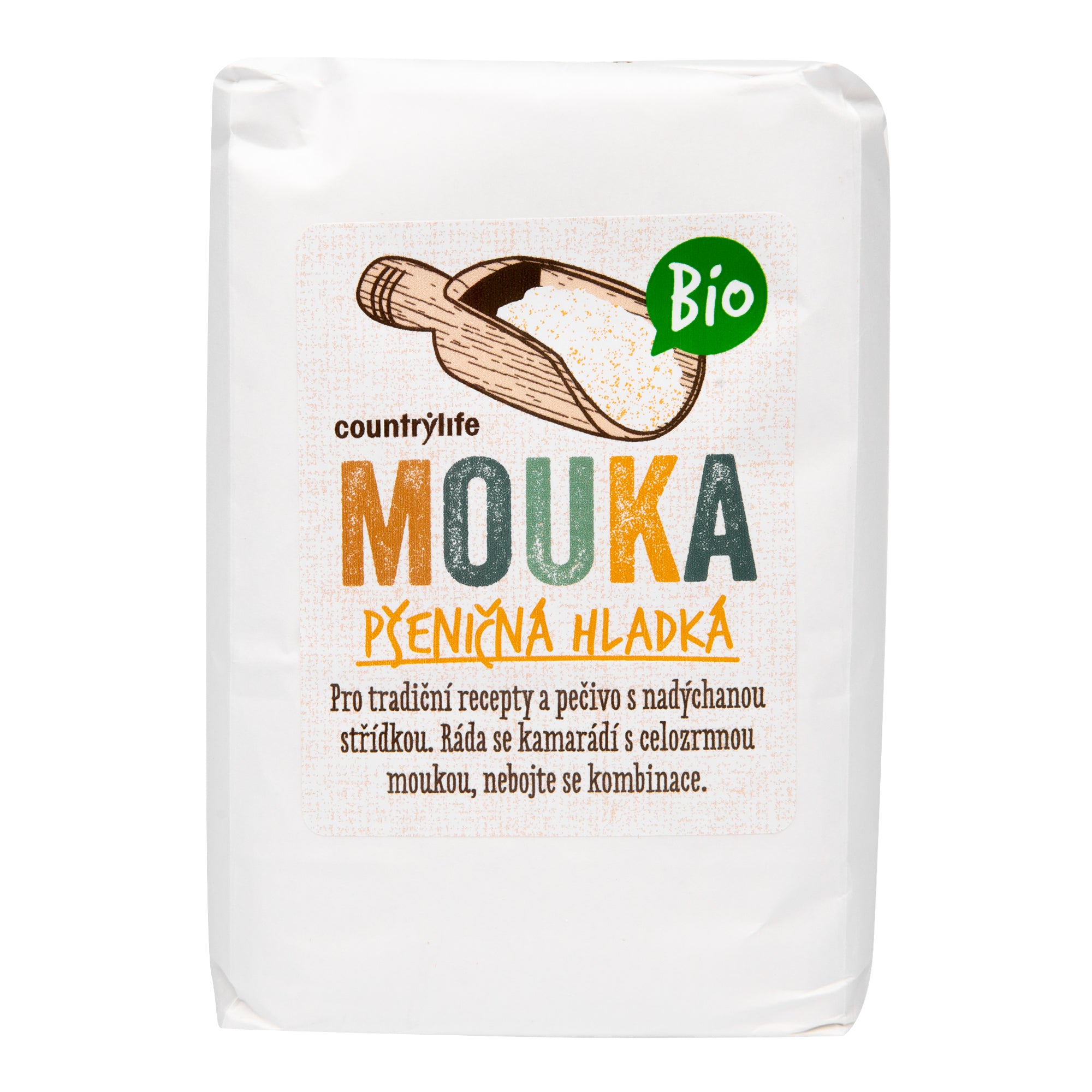 210036 Mouka pšeničná hladká 1 kg BIO   COUNTRY LIFE-1