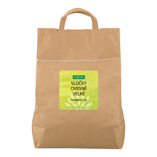 220084 Vločky ovesné bezlepkové velké 2,5 kg BIO BIO NEBIO-1