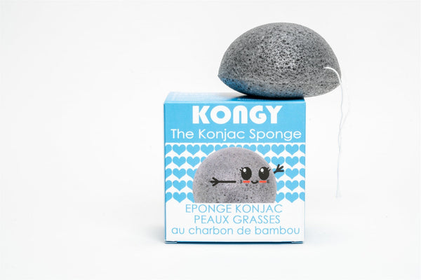 Kongy Koňaková špongia - bambusové uhlie - II. kvalita