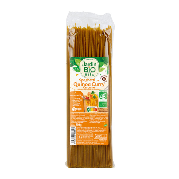 260174 Špagety s quinoovou moukou Curry 500 g BIO JARDIN BIO-1