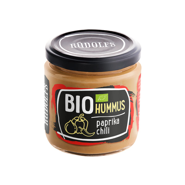 310039 Hummus - pomazánka cizrnová s paprikou a chilli 180 g BIO RUDOLFS-1