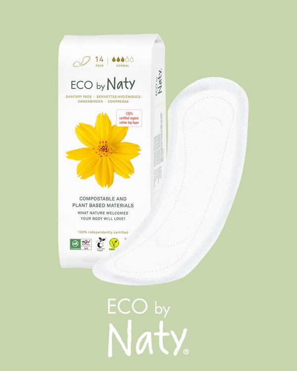 Denné vložky Eco by Naty - normálne (14 ks)