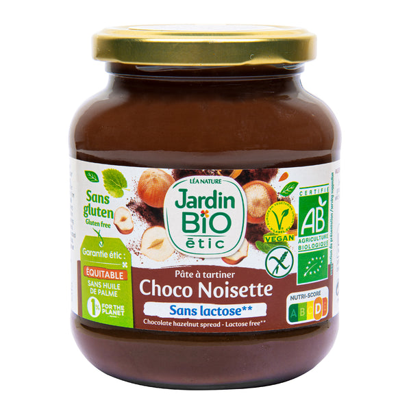 320015 Pomazánka čokoládovo-lísková bezlaktózy 350 g BIOJARDIN BIO-1