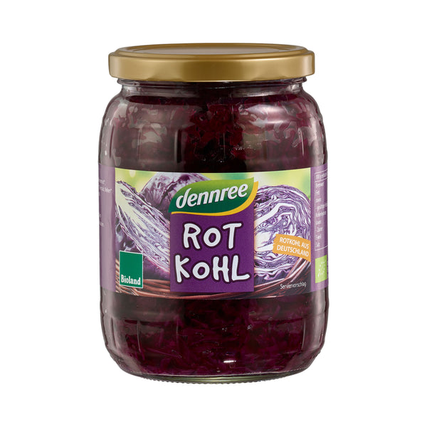 340018 Zelí červené kysané 680 g BIO DENNREE-1