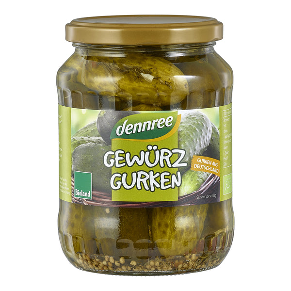 341064 Okurky nakládané 670 g BIO DENNREE-1