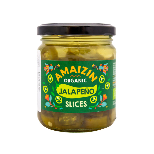 341074 Papričky Jalapenos sterilované 170 g BIO AMAIZIN-1