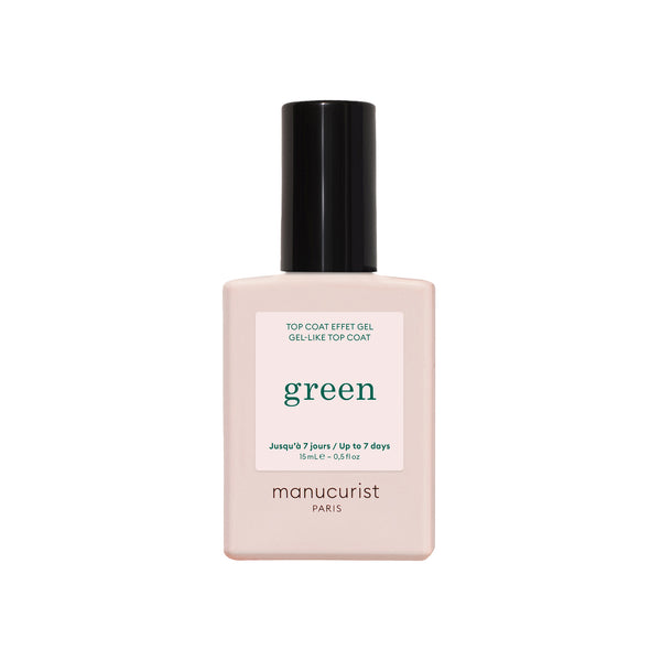 Manucurist Zelený vrchný lak na nechty - Top Coat Sunshine (15 ml)