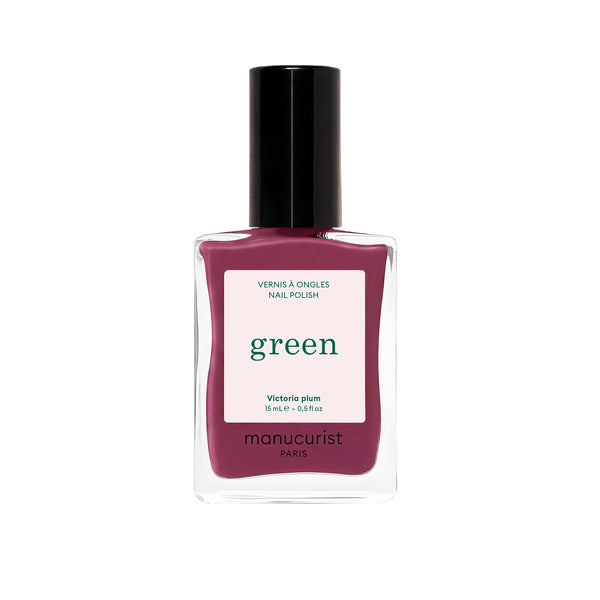 Manucurist Zelený lak na nechty - Victoria Plum (15 ml)