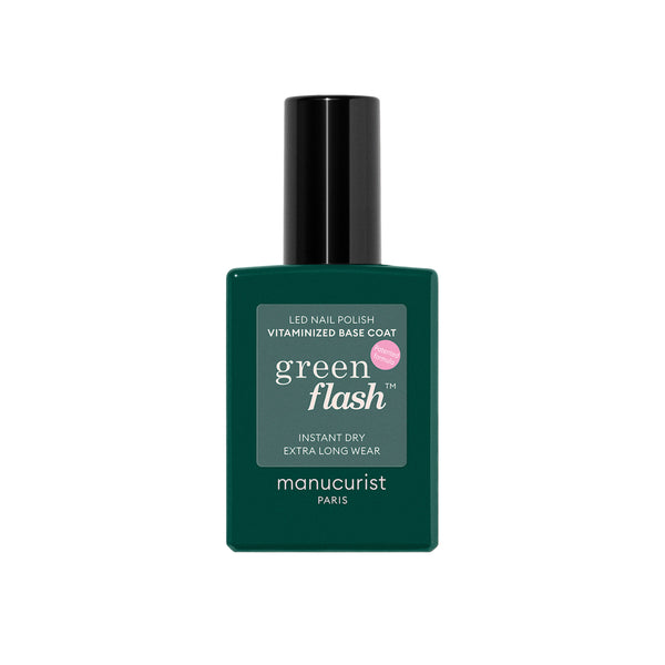 Manucurist Green Flash LED gel lak na nehty - Base Coat s vitaminy (15 ml)