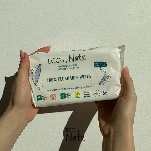Eco by Naty Detské vlhčené hygienické vložky