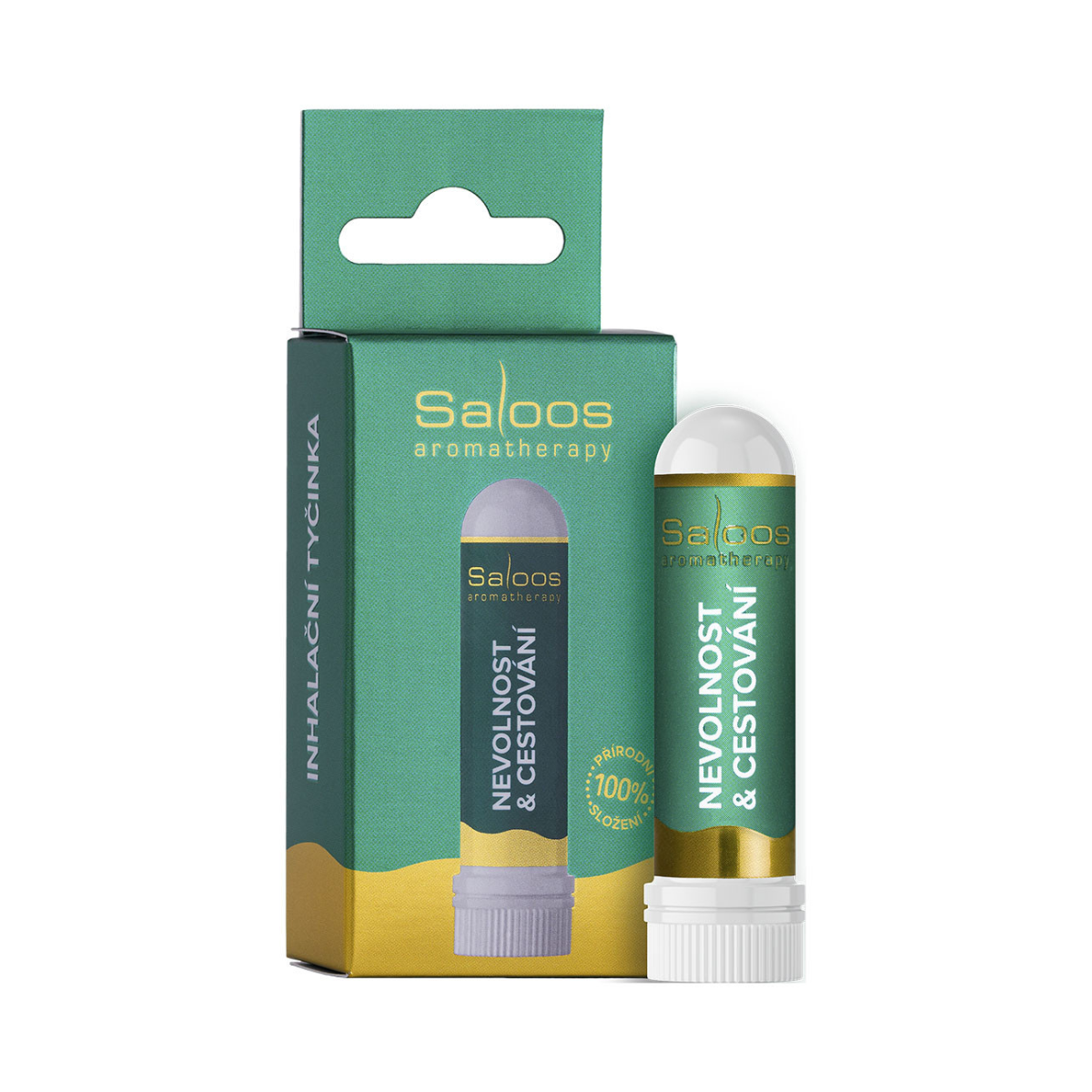 Saloos Inhalační tyčinka Nevolnost & Cestování
