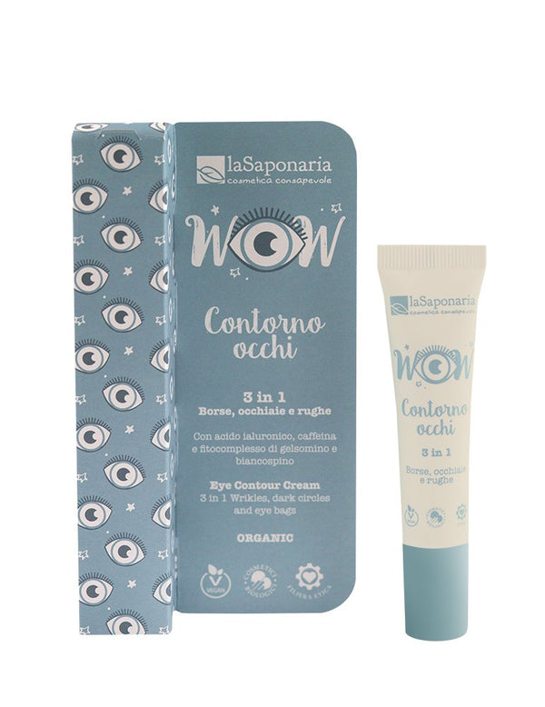 laSaponaria Contouring Eye Cream 3 in 1 <tc>BIO</tc> (15 ml) - II. kvalita