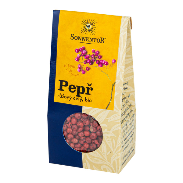 411125 Pepř růžový celý 20 g BIO SONNENTOR-4