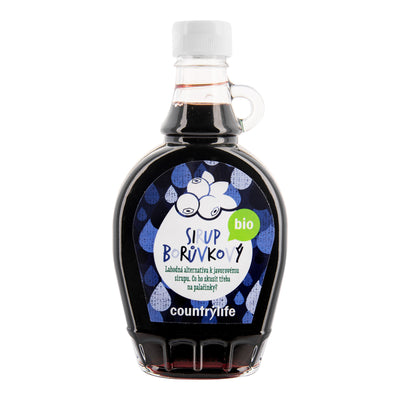 Country Life Sirup borůvkový BIO (250 ml)