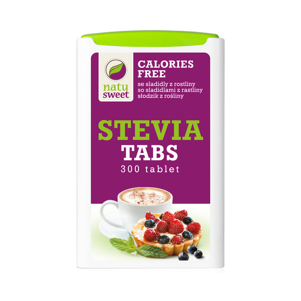 423039 Sladidlo ze stévie 300 tablet v dávkovači 18 g NATUSWEET-1