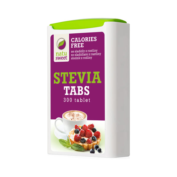 423039 Sladidlo ze stévie 300 tablet v dávkovači 18 g NATUSWEET-3
