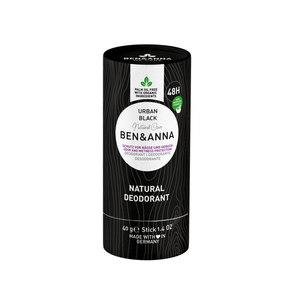 Tuhý dezodorant Ben & Anna (40 g) - Urban Black