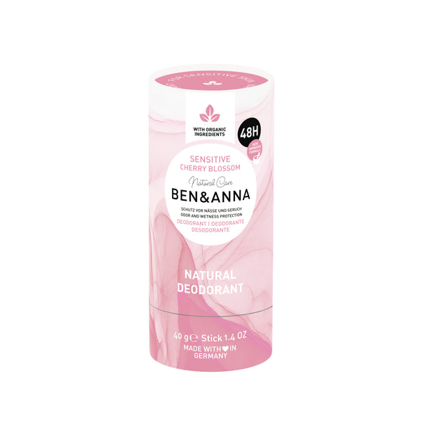 Dezodorant Ben & Anna Sensitive (40 g) - Cherry Blossom