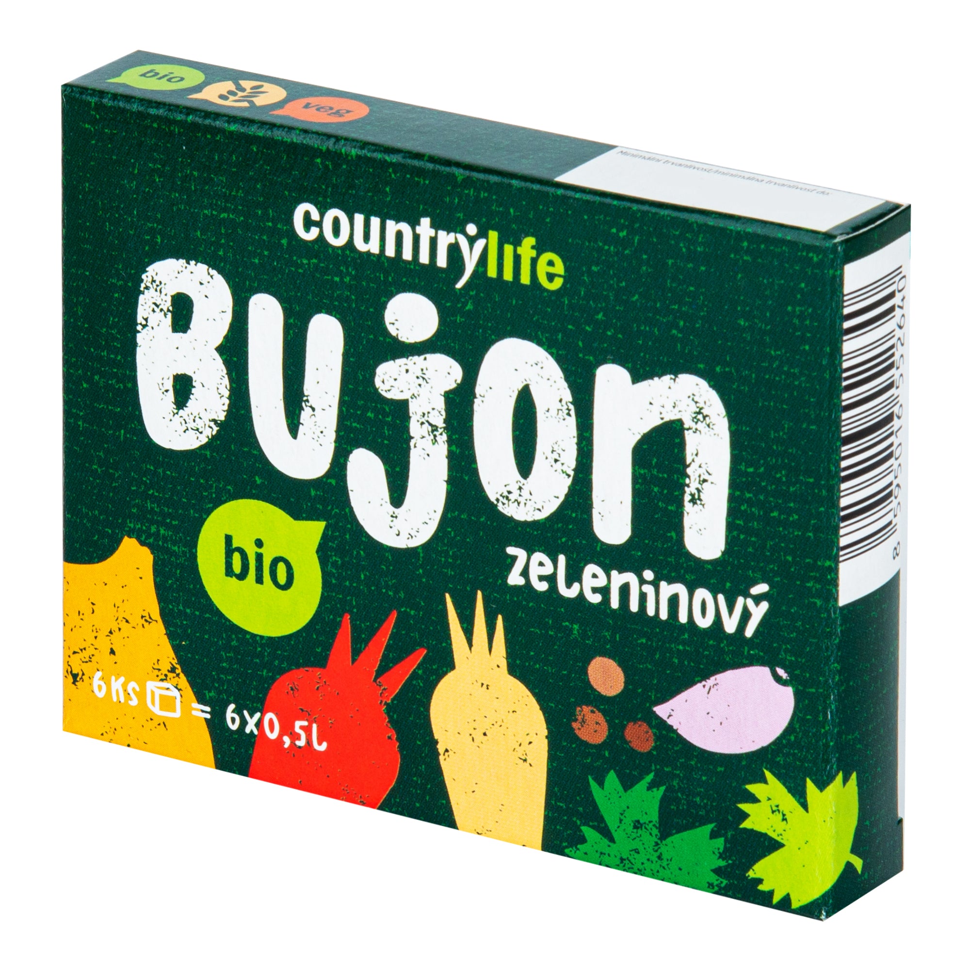 440004 Bujon zeleninový WÜRZL kostky 66 g BIO   EDEN-3