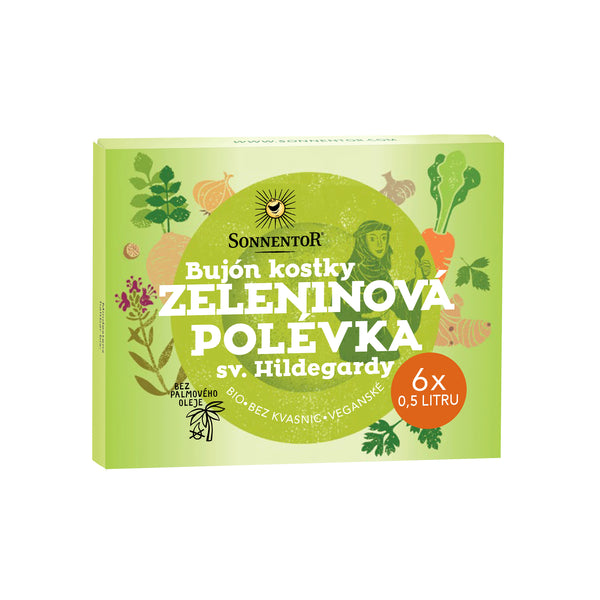 440200 Bujon kostky zeleninová polévka sv. Hildegardy 60 g BIO SONNENTOR-1