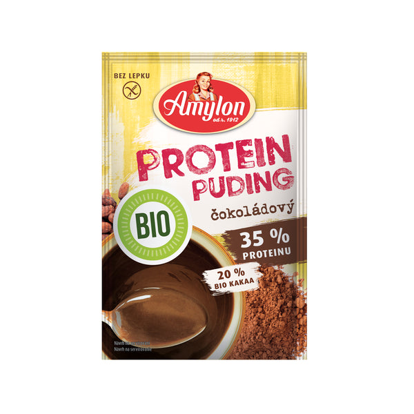 450043 Pudink čokoládový proteinový bezlepkový 45 g BIO AMYLON-1