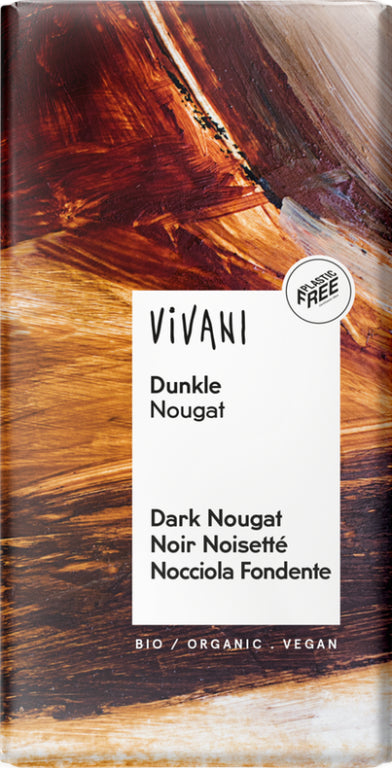 Vivani Tmavá nugátová čokoláda BIO (100 g)