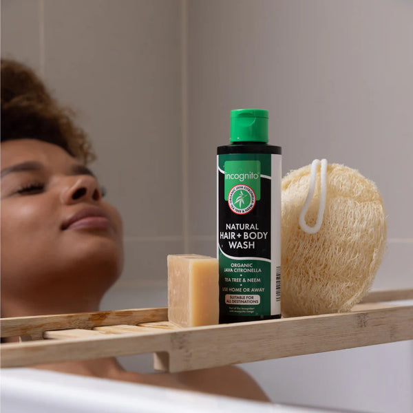 Incognito Ochranný šampón na vlasy a telo s citronelou (200 ml)