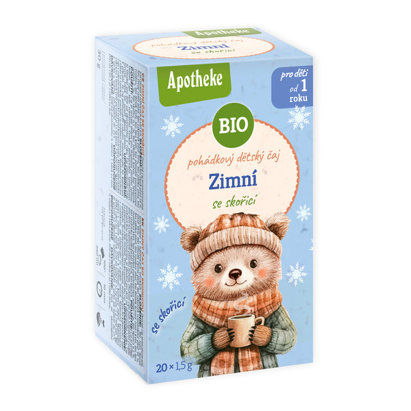 510583 Čaj dětský Zimní se skořicí 20 sáčků 30 g BIO MEDIATE-1