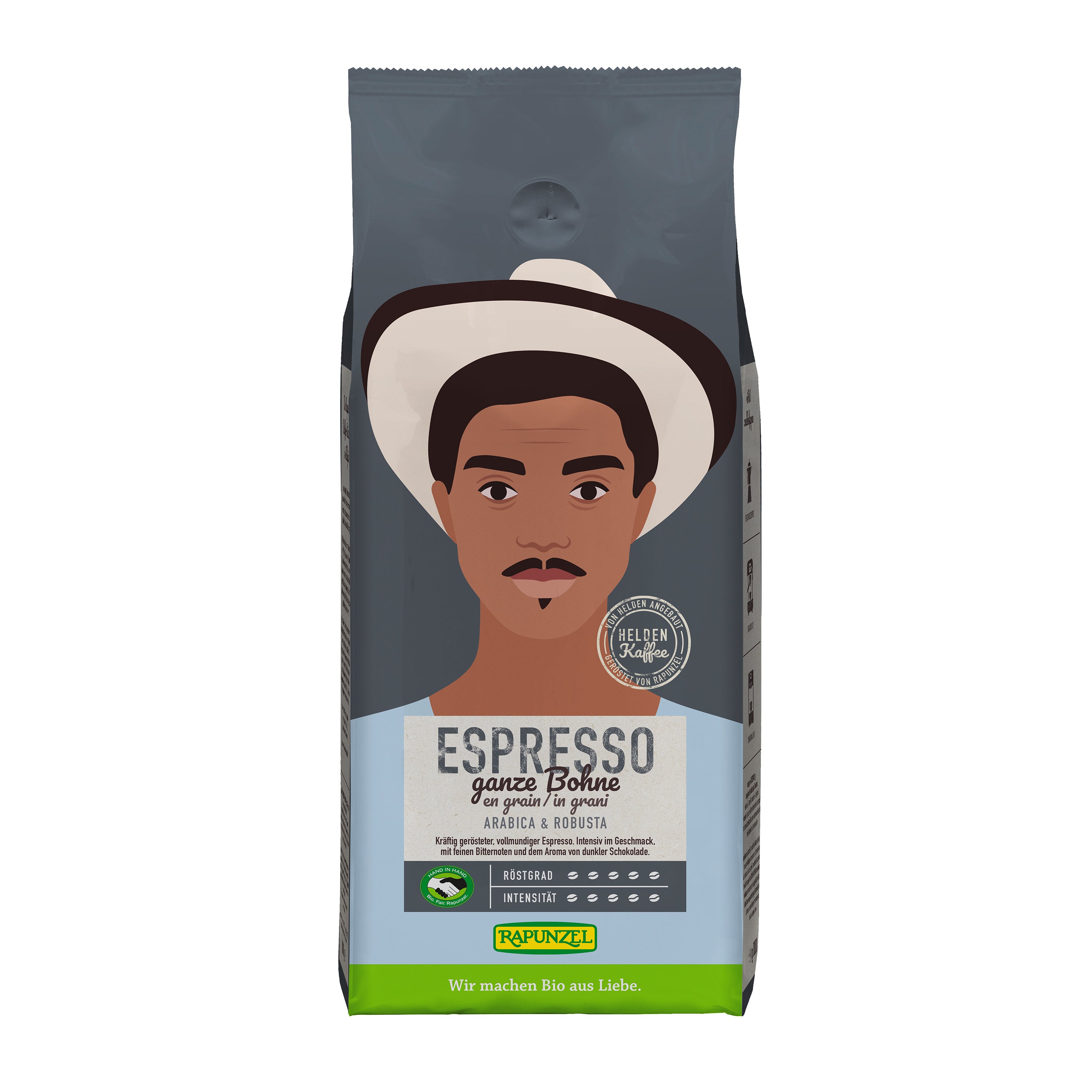 520063 Káva zrnková Espresso 250 g BIO   RAPUNZEL-1