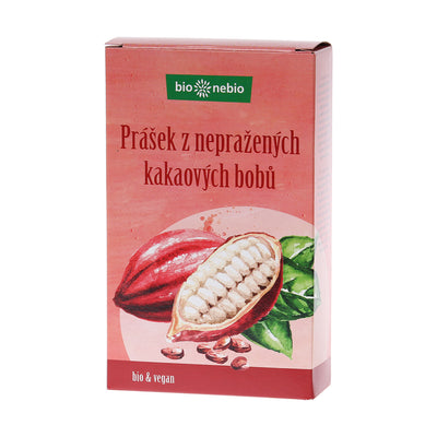Bio nebio Prášek z nepraženého kakaa BIO (150 g)