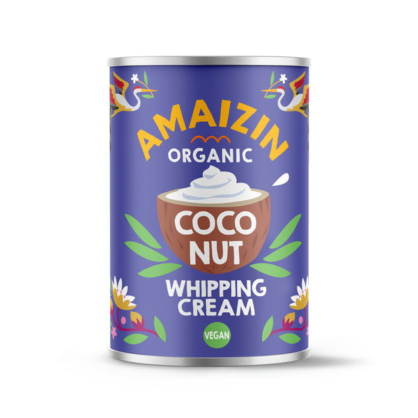 530048 Krém kokosový ke šlehání 30 % tuku 400 ml BIO AMAIZIN-1