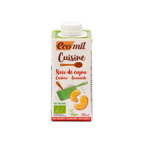 531092 Krém z kešu ořechů na vaření 8 % tuku 200 ml BIO ECOMIL-1