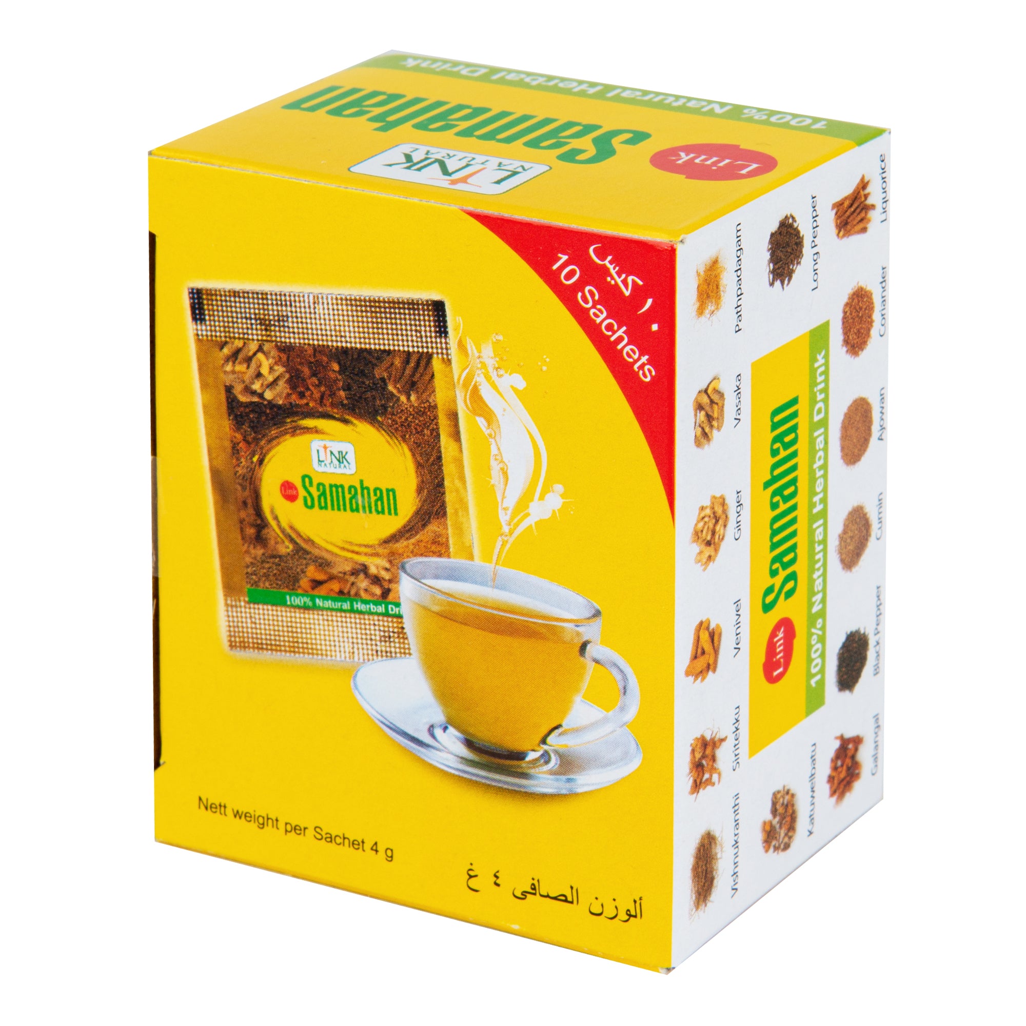 532073 Samahan nápoj bylinný instantní 10x4 g   LINK NATURAL-2