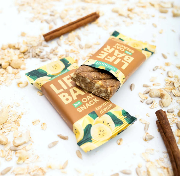Lifefood Lifebar Oat snack Banana dream BIO (40 g)