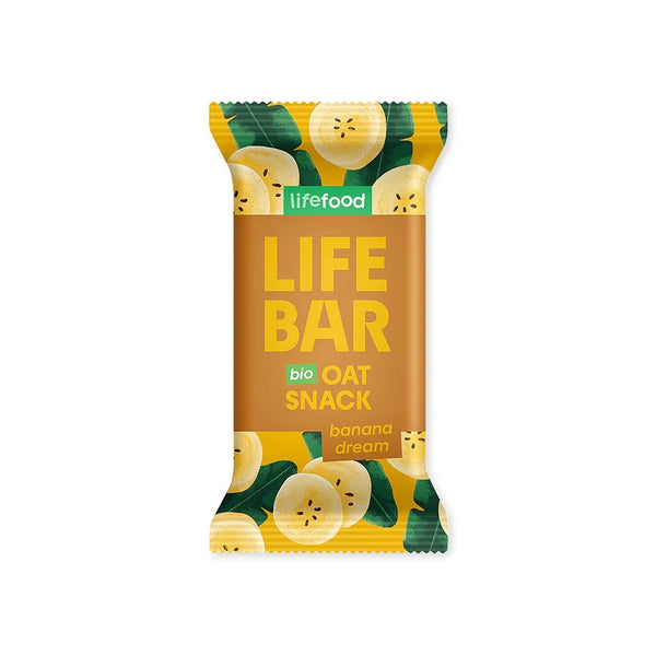 Lifefood Lifebar Oat snack Banana dream BIO (40 g)