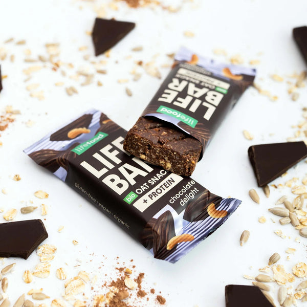Lifefood Lifebar Oat protein snack Chocolate delight BIO (40 g)