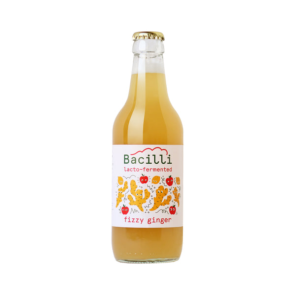 570107 Limonáda fermentovaná Fizzy ginger 330 ml BIO BACILLI-1